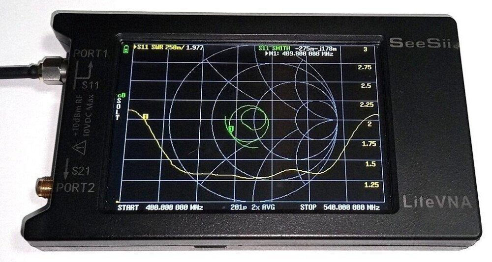 Антенна дипольная 410-530MHz 6dBi, до 50W, кабель RG 174U 1,5 м, SMA-male (10473) Дніпро - зображення 4