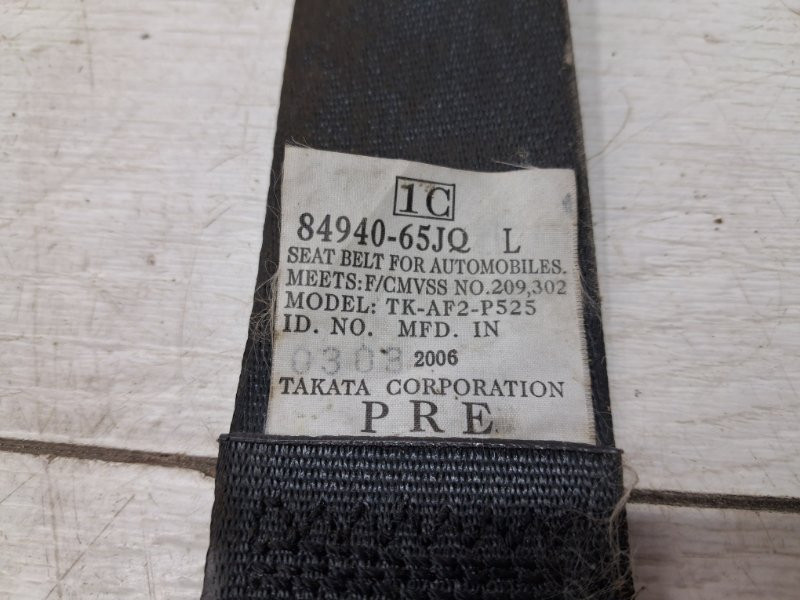 Ремень безопасности передний левый Suzuki Grand Vitara JT 2.7 БЕНЗИН H27A 2005 (б/у) Київ - зображення 4