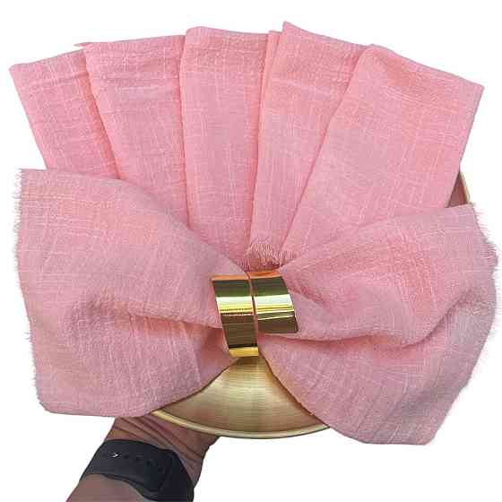 Набор колец для салфеток Leeseph Gold 6 шт Одеса