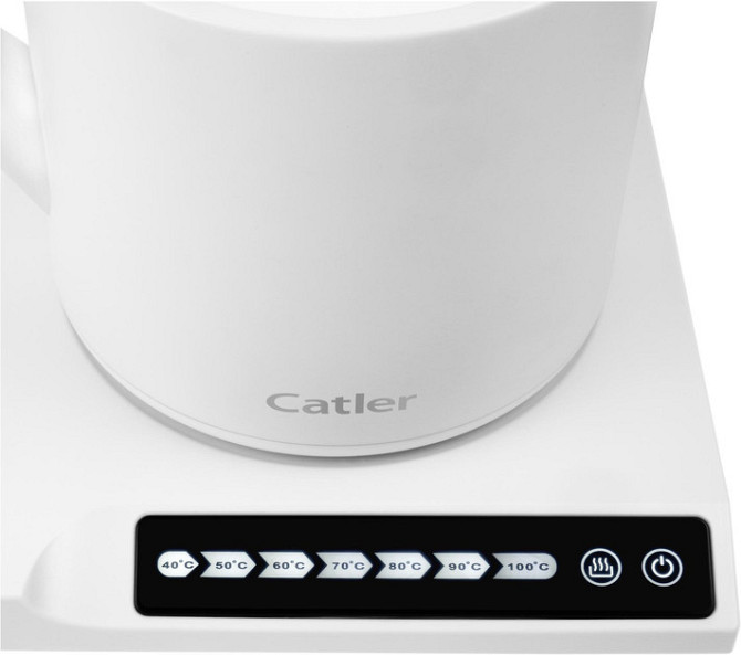 Электрочайник Catler BM500Charlotta 0.6 л белый Киев - изображение 11