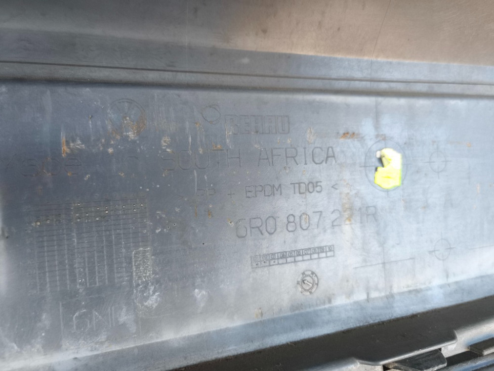 Бампер передний Volkswagen Polo 2014-2017 (6R807221R) Ковель - зображення 4