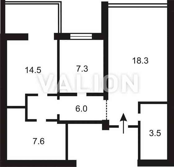 продажа 2-к квартира Броварский, Зазимье, 47000 $ 