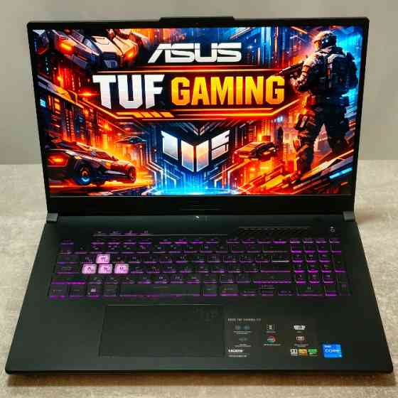 Ігровий ноутбук Asus TUF Gaming F17 FX707ZC4 i5-12500H RTX 3050 4GB 32/512gb SSD NVMe MIL-STD-810H Київ