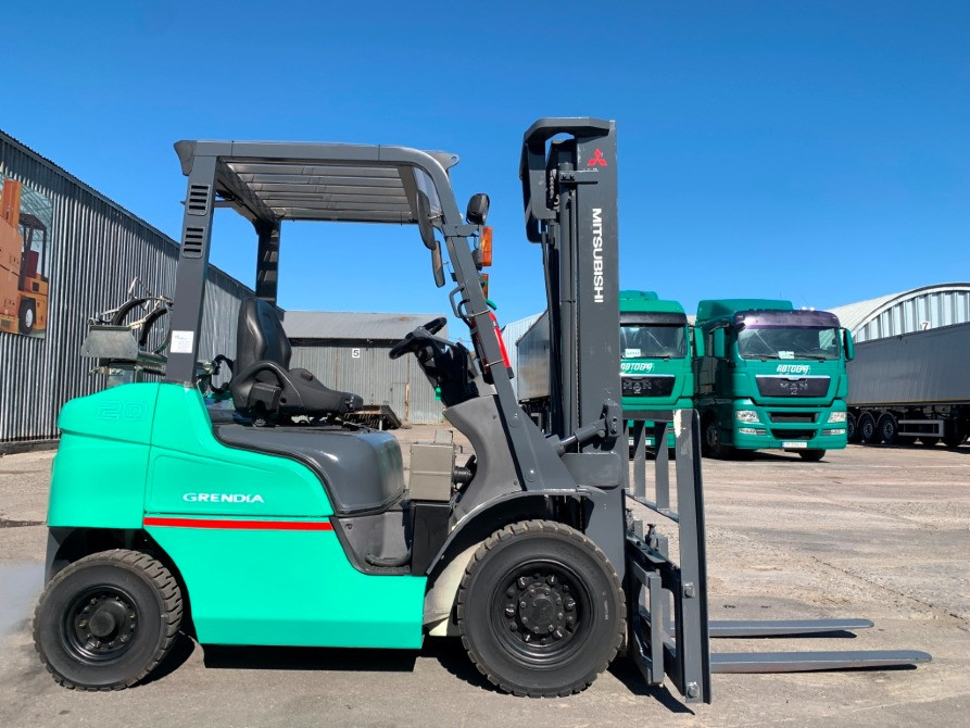 Вилочный автопогрузчик Mitsubishi, с печкой и боковым смещением. Модель: FGE20T. Полтава - изображение 6