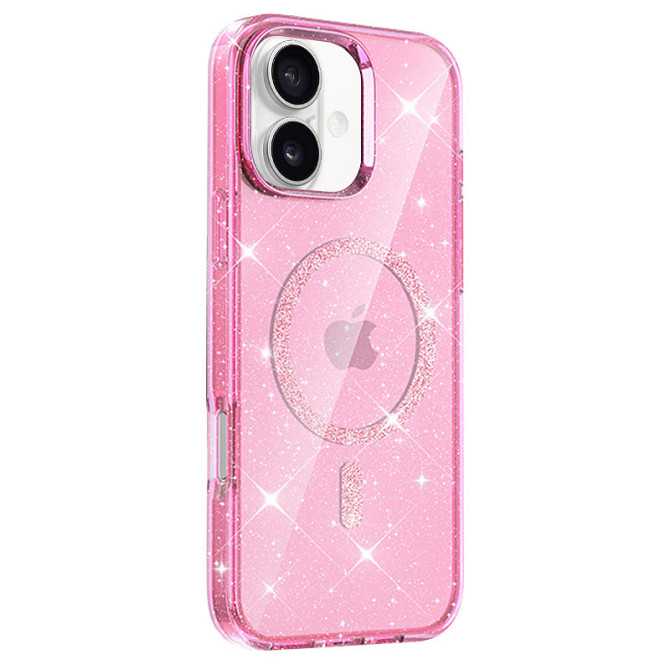 Чехол TPU Eclipse Sparkle (MagFit) для Apple iPhone 16 (6.1") Херсон - изображение 2