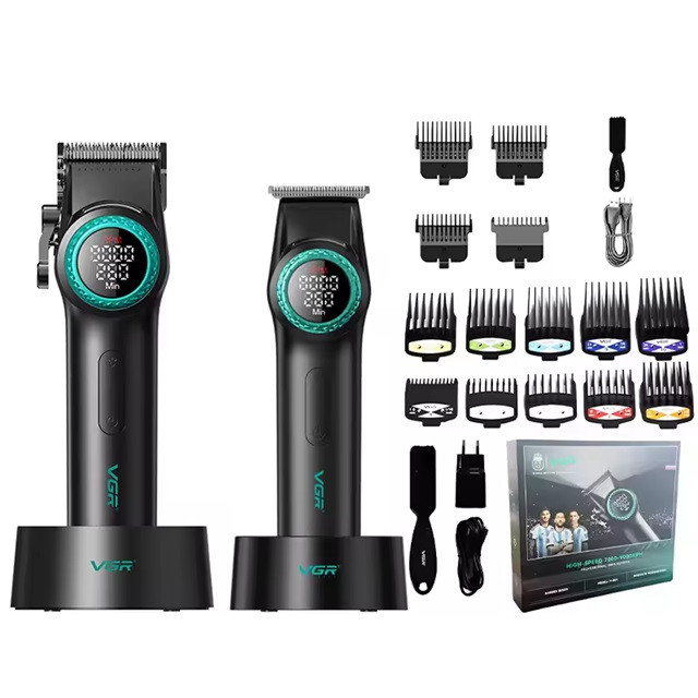 Комплект длят стрижки VGR V-001&V-977 BLACK черный Киев - изображение 1