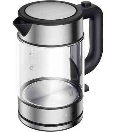 Электрочайник Xiaomi Electric Glass Kettle MJDSH05FD/BHR7423EU 1.7 л серебристый Київ