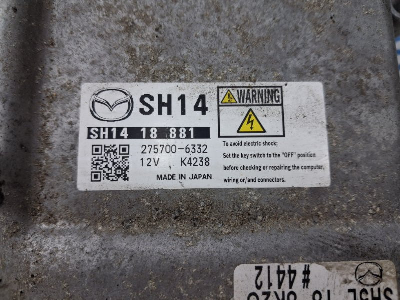 Блок управления двигателем Mazda 6 GJ 2.2 DIESEL 2012 (б/у) Киев - изображение 4