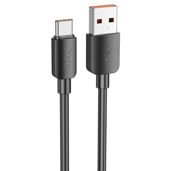 Кабель Hoco X96 Hyper 100W USB to Type-C 0.25m (L-0.25M) Black (Код товару:40156) Харків - зображення 1