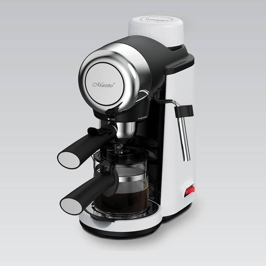 Кофеварка еспрессо Maestro MR-410 800 Вт белая Киев - изображение 2