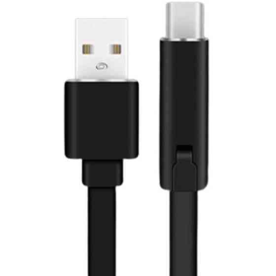 Кабель Adjustable Renewable USB to Type з регулюванням довжини Black (Код товару:23396) Харьков