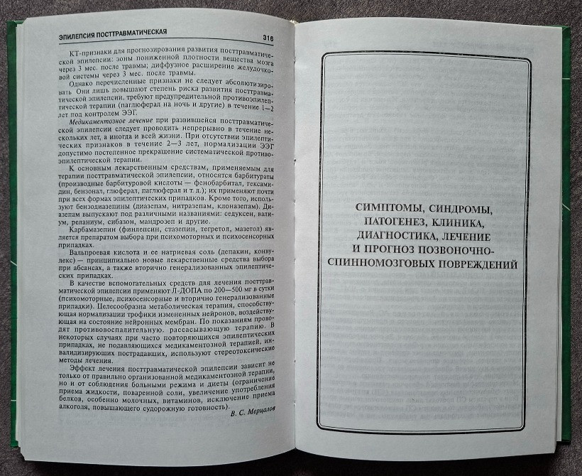Нейротравматология. Справочник. Под редакцией А.Н. Коновалова, Л.Б. Лихтермана, А.А. Потапова Харків - зображення 6