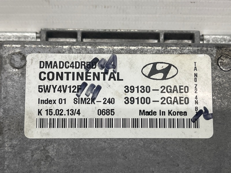 Блок управления двигателем Hyundai Santa fe 2012-2019 391002GAE0 (Арт. 74962) Київ - зображення 5