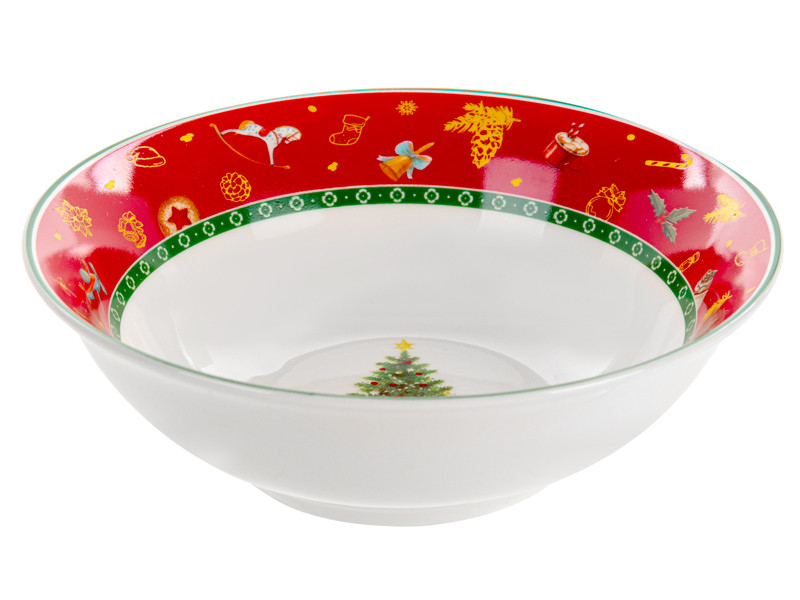 Салатник Lefard Christmas delight 985-131 16 см Київ - зображення 1