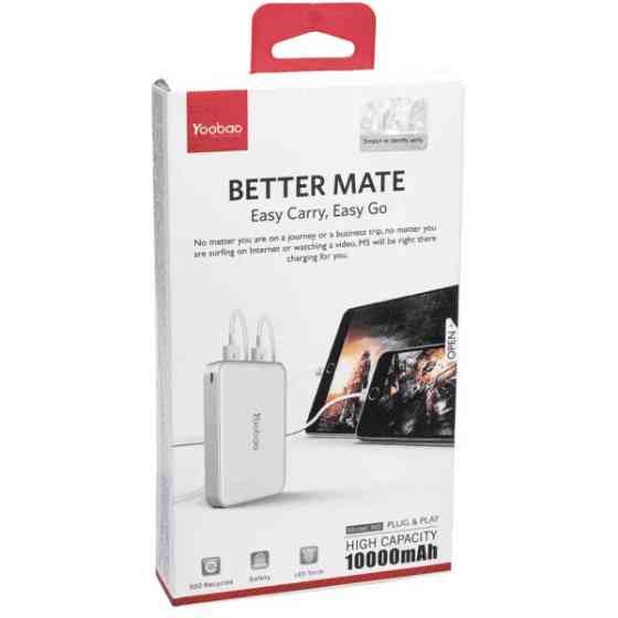 Power Bank Yoobao M5 10000mAh White Харків