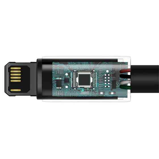 Дата кабель Baseus Tungsten Gold USB to Lightning Cable 2.4A (2m) (CALWJ-A0) Херсон