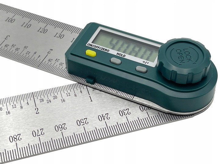 Электронный угломер с линейкой 200 мм PROTESTER 5423-200 Харків - зображення 4