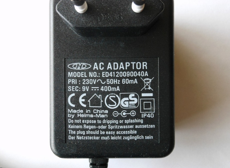 Блок питания 9v- 400ma helms-man Вінниця - зображення 3