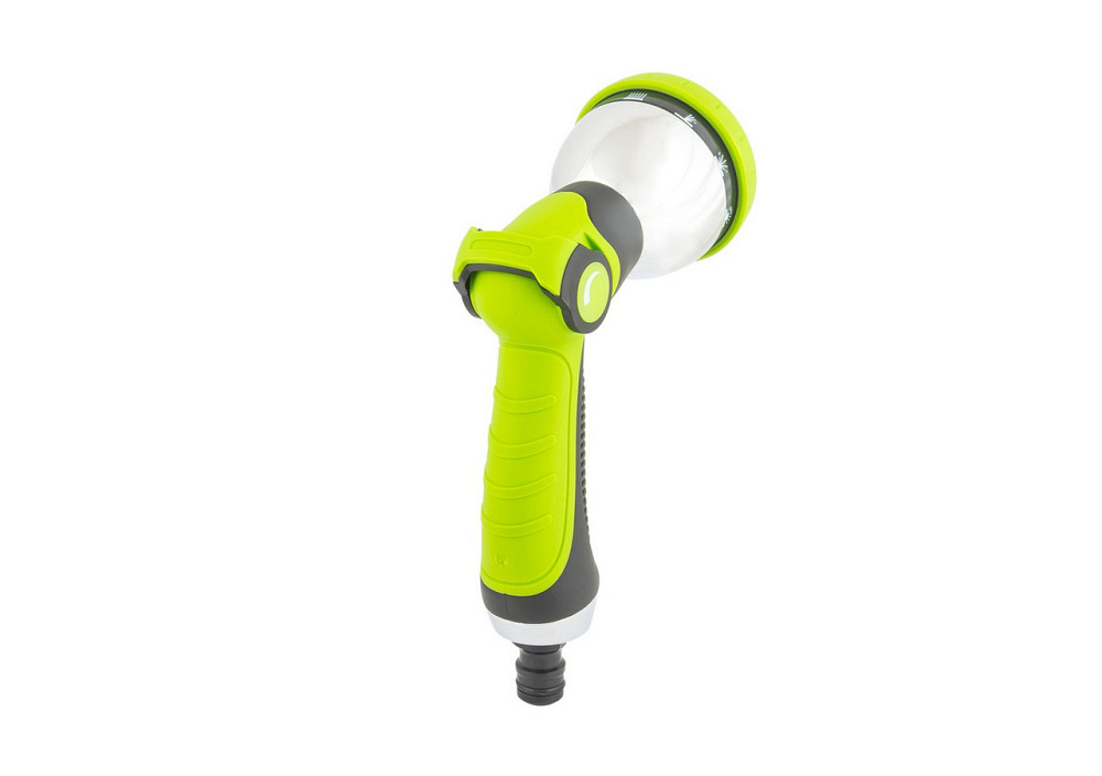 Пистолет для полива MASTERTOOL JET LINE ½" 10 режимов металлическое сопло TPR покрытие 92-9344 Харків - зображення 2