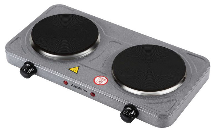 Плита настольная электрическая Ardesto EСS-J220G 2000 Вт серая Киев - изображение 1