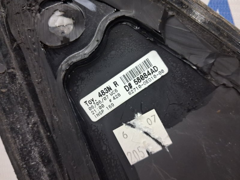 Стекло в кузов заднее правое Lexus RX 350 XU30 3.5 БЕНЗИН 2GRFE 2003 (б/у) Київ - зображення 4