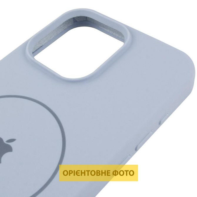 Чехол Silicone Case Full Protective (AA) V2 with MagSafe для Apple iPhone 16e (6.1") Херсон - зображення 4