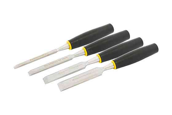 Стамески с пластиковыми ручками MASTERTOOL 6/12/18/24мм набор 4 шт 14-1700 Харьков