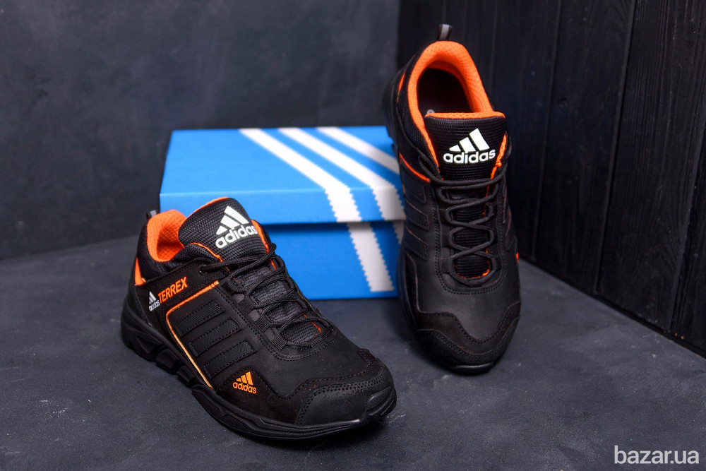 Мужские кожаные кроссовки Ads Terrex  Orange Київ - зображення 9