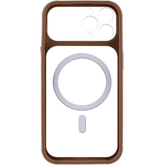 Чехол TPU+PC GETMAN Moon Clear with MagSafe для Apple iPhone 12 Pro Max (6.7") Херсон