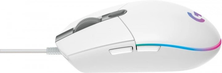 Мышь компьютерная безпроводная Logitech G102 Lightsync USB White L910-005824 белая Киев - изображение 4