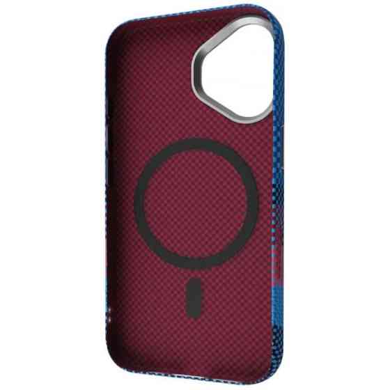 Чохол Proove Gleam Case with Magnetic Ring для iPhone 17 Blue Stripes (PCGCIP170064) Харьков