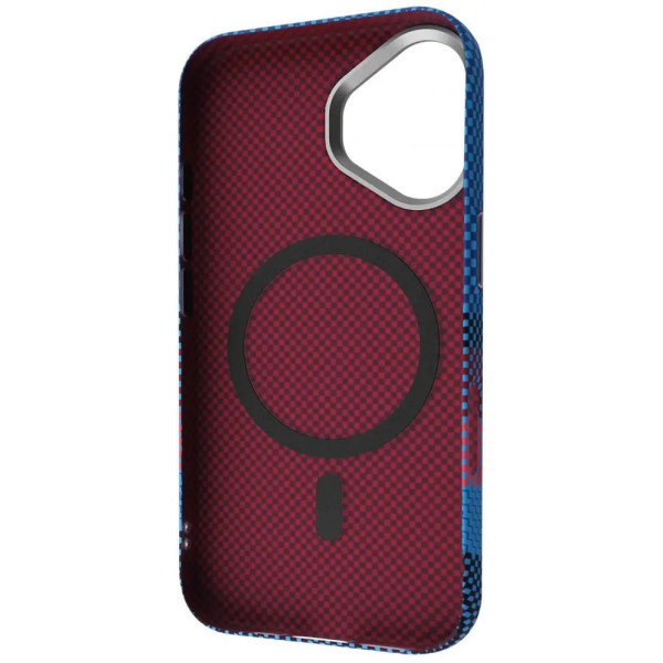 Чохол Proove Gleam Case with Magnetic Ring для iPhone 17 Blue Stripes (PCGCIP170064) Харьков - изображение 2