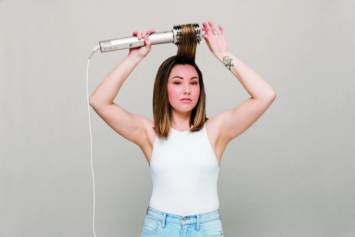 Стайлер для волос Shark FlexStyle 3-in-1 Hair Styler and Dryer Stone HD426SLEU 1650 Вт серебристый Київ - зображення 8