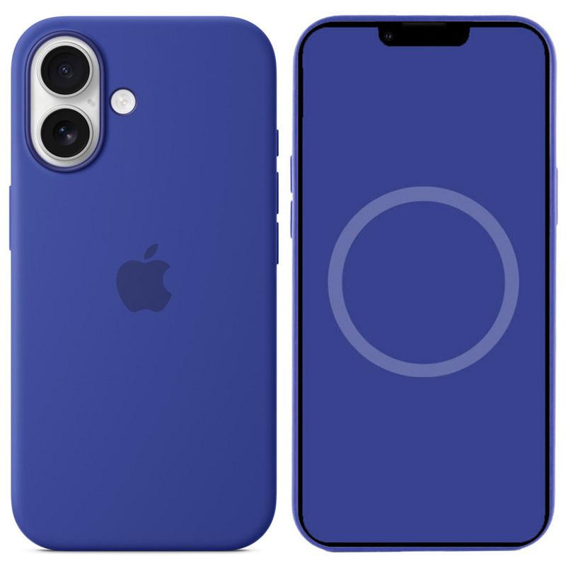 Чехол Silicone case (AAA) with Magsafe and Animation для Apple iPhone 16 (6.1") Херсон - зображення 5