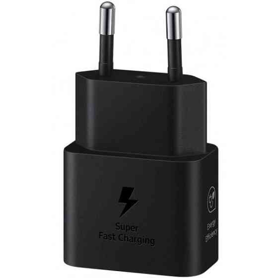 Мережевий зарядний пристрій Samsung 25W Travel Adapter + cable Type-C Black (EP-T2510XBEGEU) (Код то Харків