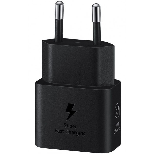 Мережевий зарядний пристрій Samsung 25W Travel Adapter + cable Type-C Black (EP-T2510XBEGEU) (Код то Харьков - изображение 2