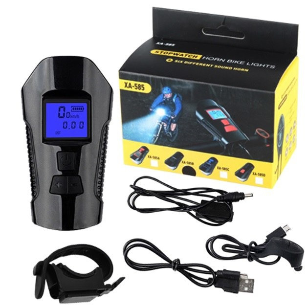 Велофара водонепроникна з комп'ютером та сигналом з виносною кнопкою Київ - зображення 2