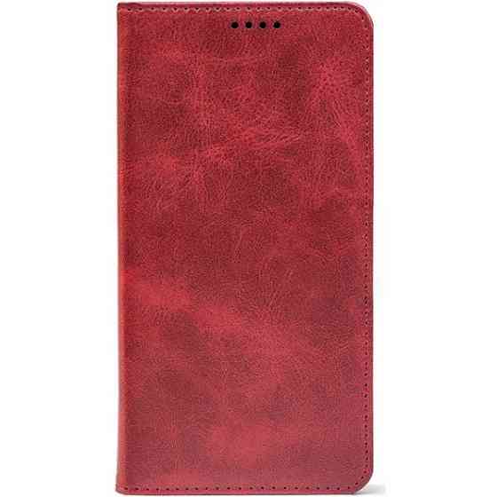 Чохол-книжка Crazy Horse Clasic для Xiaomi Redmi Note 15 Pro 4G Red Wine (Strong) Харків
