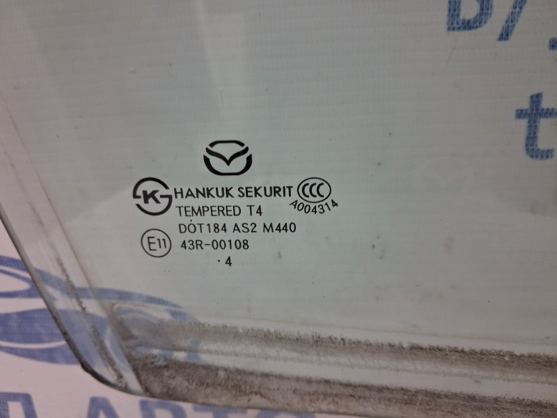 Стекло двери переднее правое Mazda 3 2013-2019 BHN158510 (Арт. 63690) Київ - зображення 3