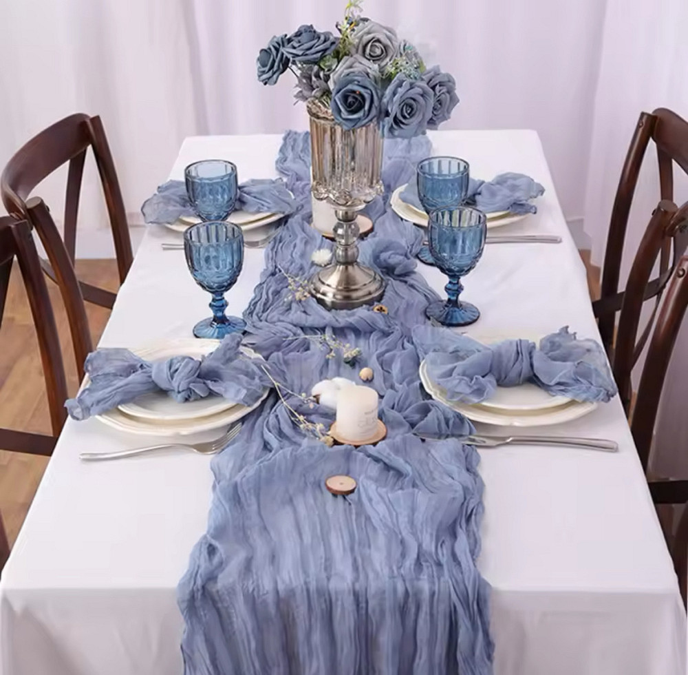 Дорожка раннер Leeseph 180 см голубая Одесса - изображение 1