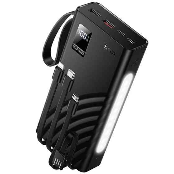 Портативное ЗУ Power Bank Hoco J155 Shine 22.5W+PD20W with 4 cables 20000 mAh Херсон