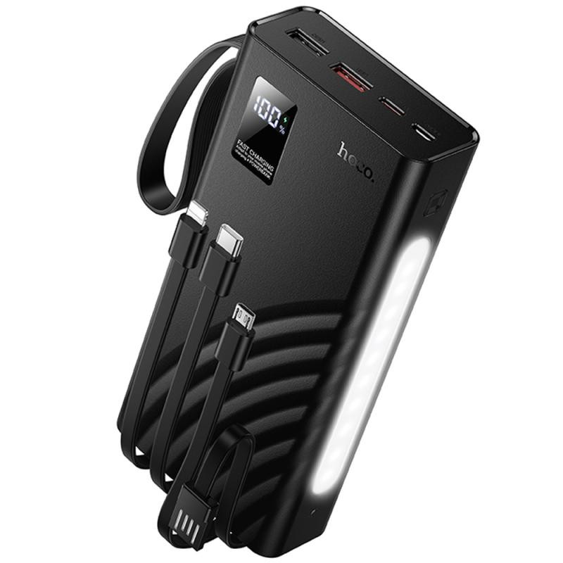 Портативное ЗУ Power Bank Hoco J155 Shine 22.5W+PD20W with 4 cables 20000 mAh Херсон - зображення 1