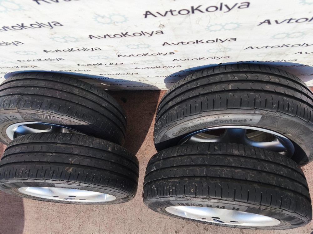 Диски литые с летними шинами 185/60 R14 Continental ContiPremiumContact 5 Ford Fusion Ковель - изображение 5
