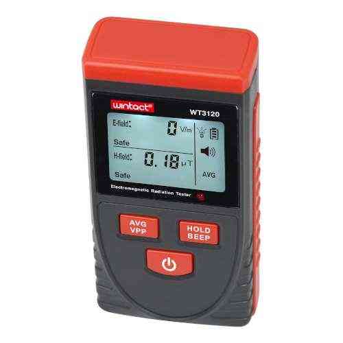 Детектор электромагнитного поля (1-1999В/м, 0.01-99,99μt) WINTACT WT3120 Харків