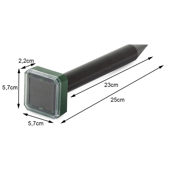 Набор отпугивателей кротов GN-007 2 шт на 6,5 соток Одеса - зображення 5