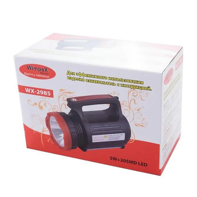 Ліхтар ручний прожектор на акумуляторі Wimpex Топ цiна! Одесса - изображение 3