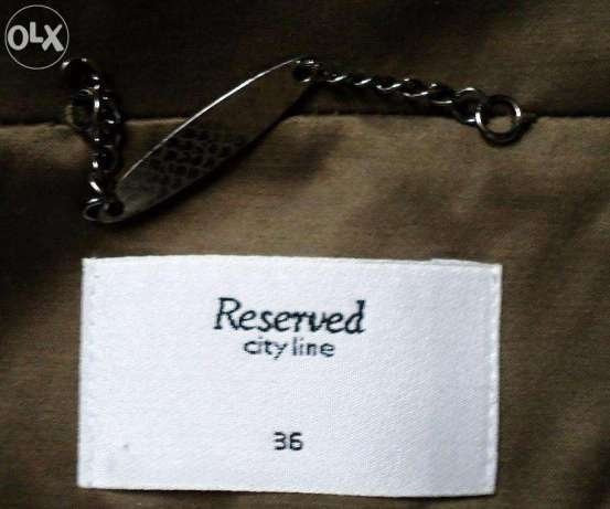 Стильный короткий плащ куртка р. 36-RESERVED-новый Київ - зображення 5