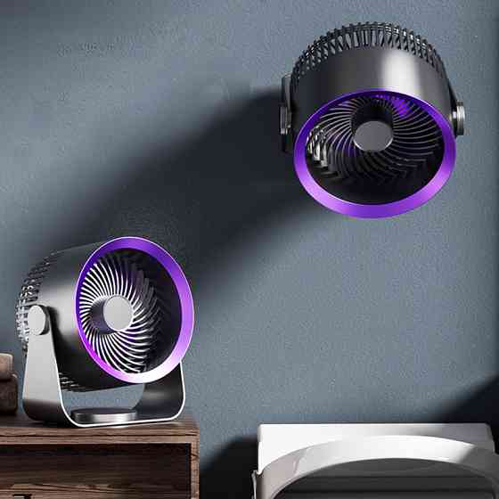 Портативный вентилятор S35 Built-in aromatherapy/mosquito repellent box 2400mAh Херсон