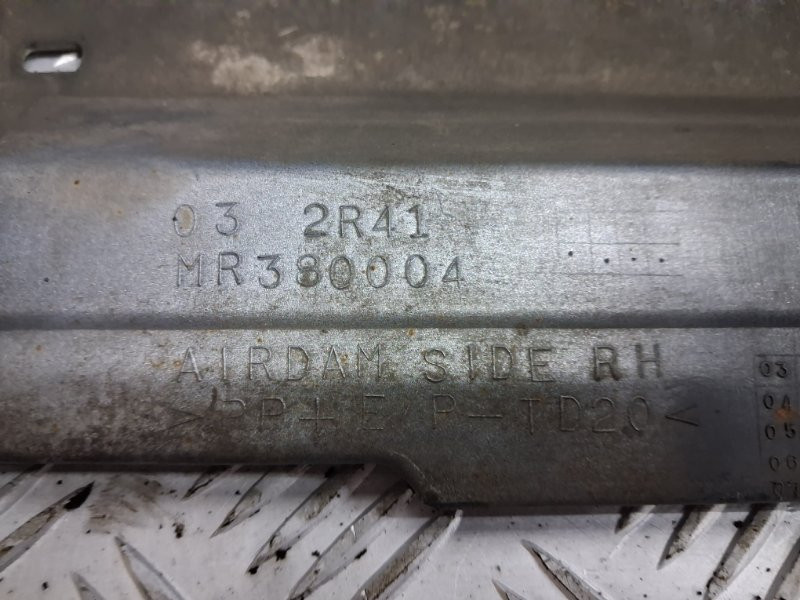 Накладка порога внешняя правая Mitsubishi Lancer 2003-2009 MN161016HA (Арт. 74326) Киев - изображение 7