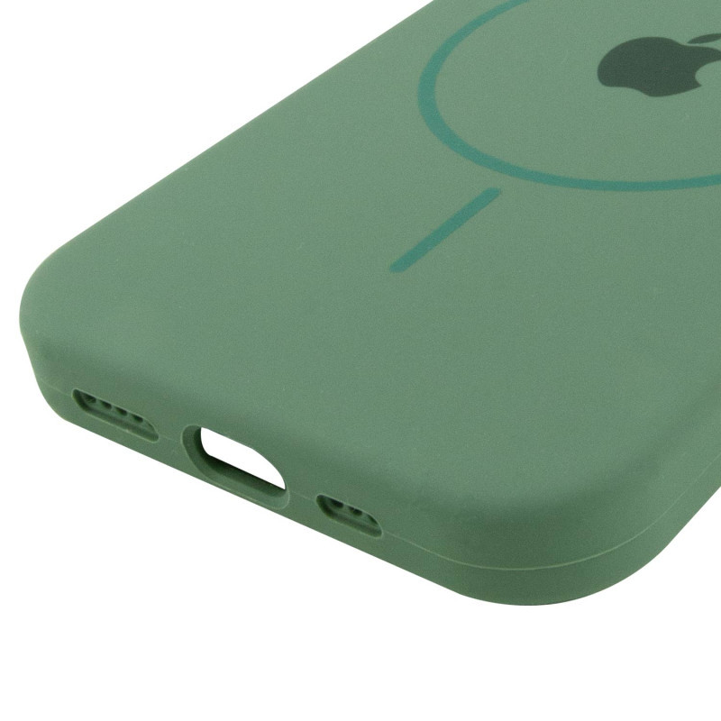 Чехол Silicone Case Full Protective (AA) with MagSafe для Apple iPhone 15 Plus (6.7") Херсон - изображение 5
